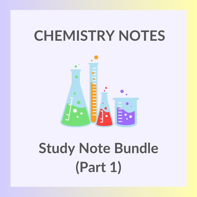Study Notes | IGCSE Chemistry 0620 | Complete Study Note Bundle (Part 1)
