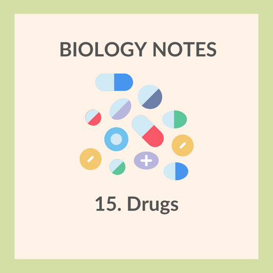 Study Notes | IGCSE Biology 0610 | 15. Drugs