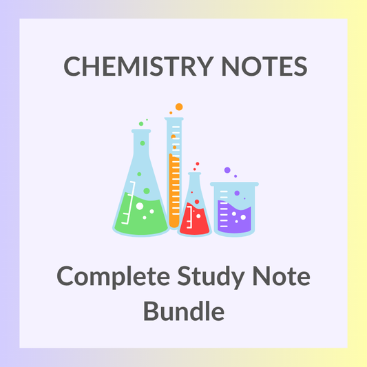 Study Notes | IGCSE Chemistry 0620 | Complete Study Note Bundle